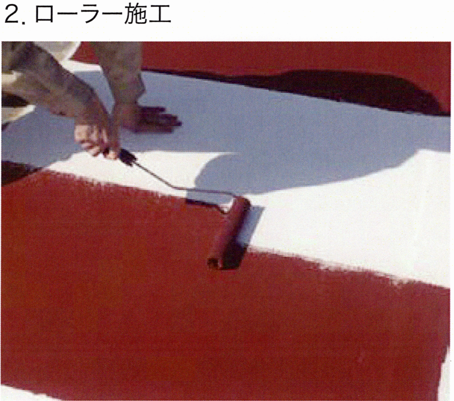 ローラー施工
